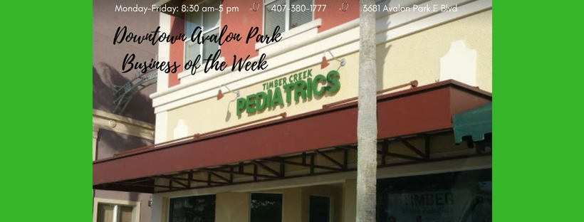 Timber Creek Pediatrics: Business of the Week