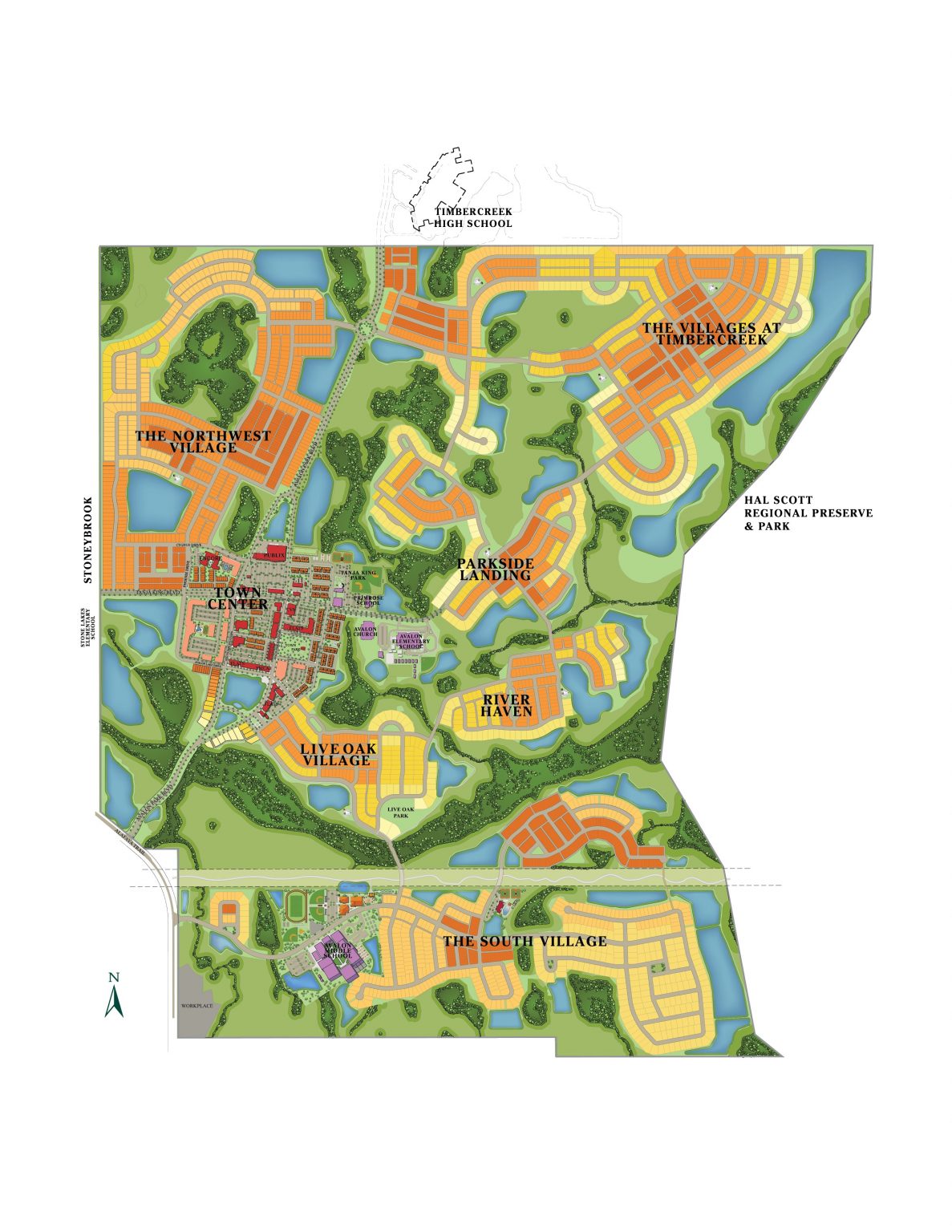 Site Plan | Avalon Park Orlando