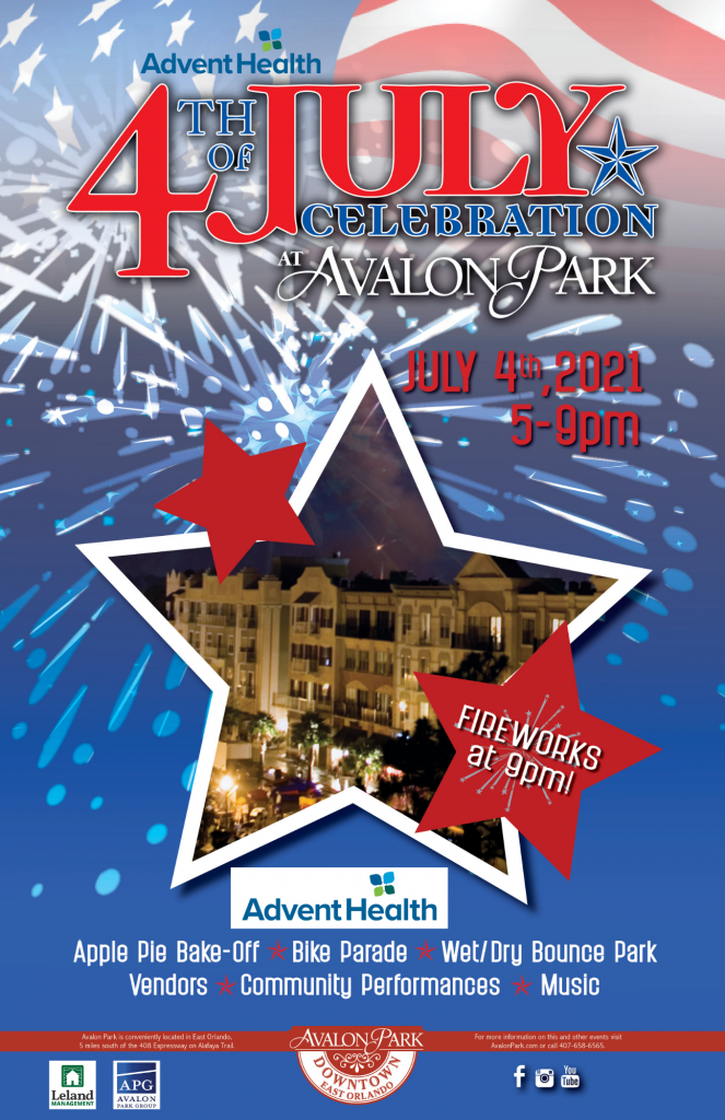 Fourth Of July Downtown Avalon Park Orlando