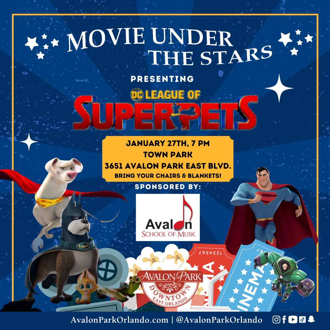 Movie Under The Stars | Avalon Park Orlando