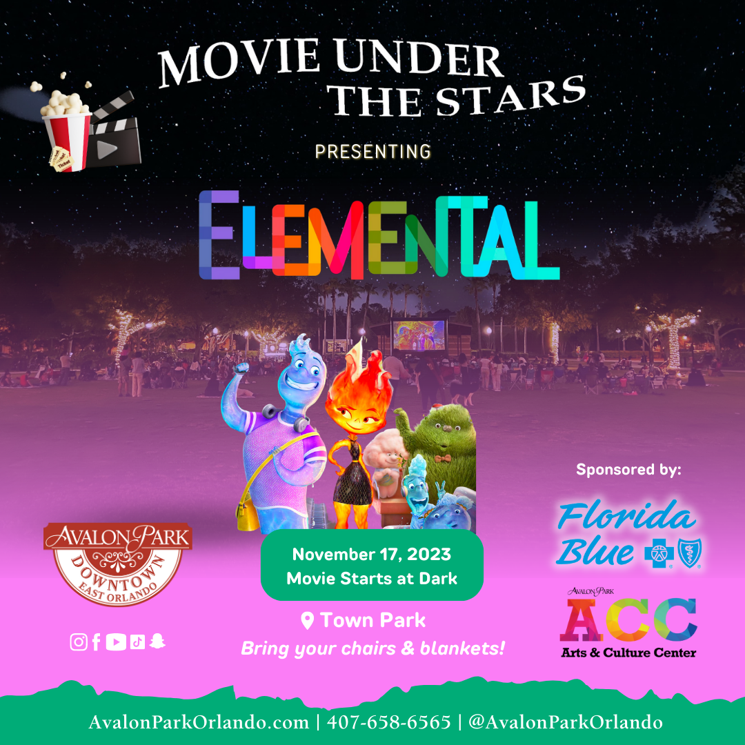 Movie Under The Stars Avalon Park Orlando