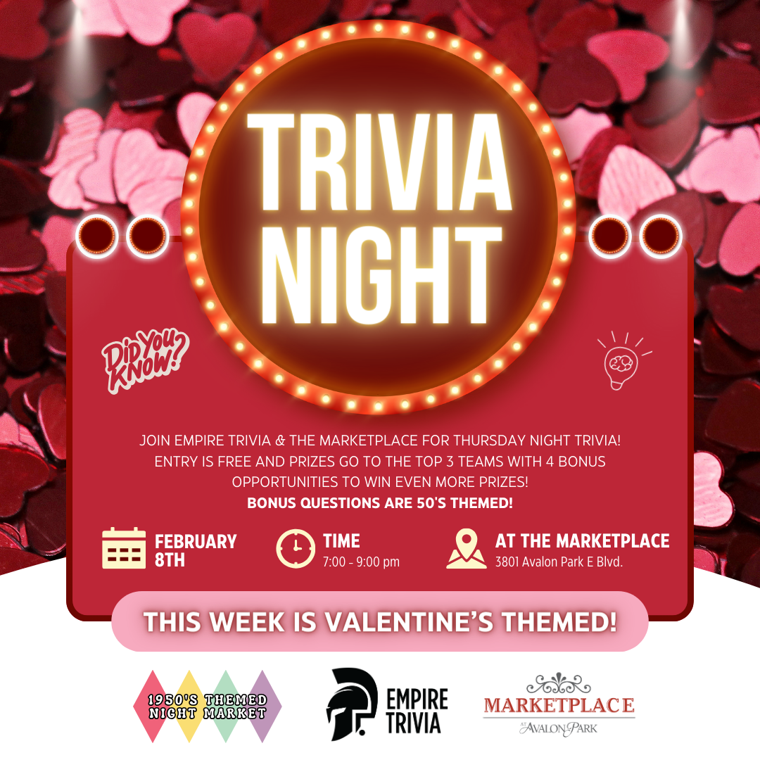 Valentine's Day Ideas in Orlando Valentine's Day in Avalon Park 2024