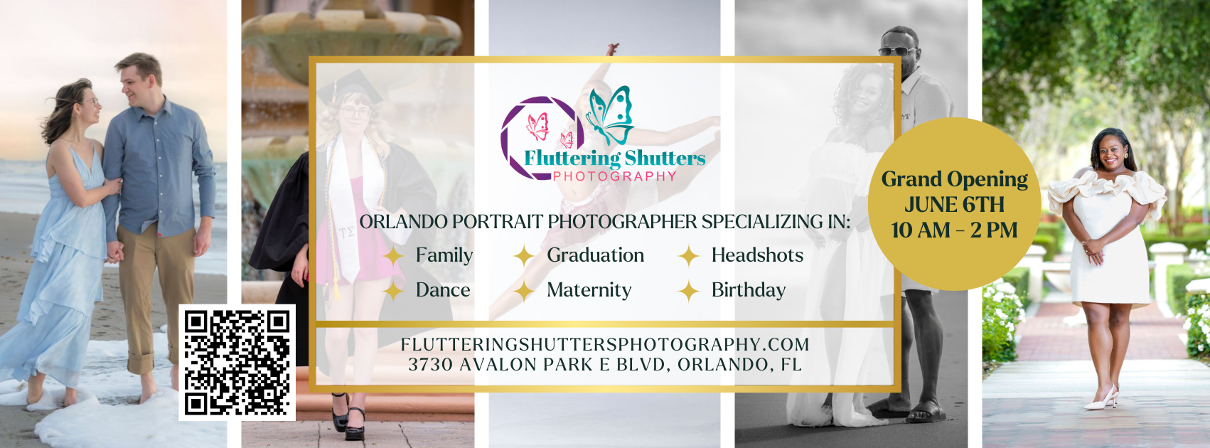 Downtown Avalon Park Business Of The Week: Fluttering Shutters Photography  | Avalon Park Orlando